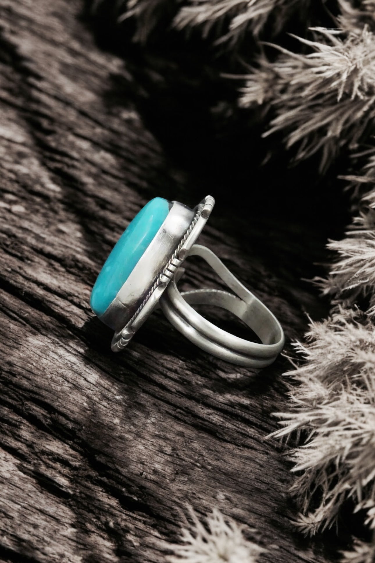 ✨ Lucky #8 Turquoise & Sterling Silver Ring ✨