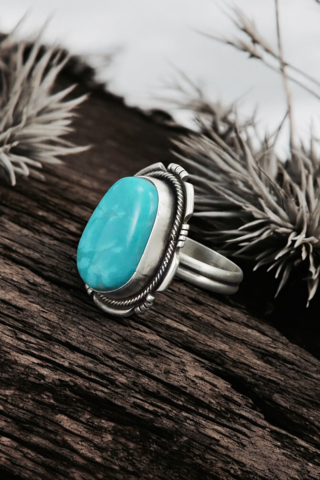 ✨ Lucky #8 Turquoise & Sterling Silver Ring ✨